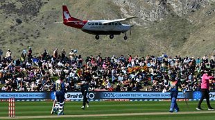 NZ VS SRI LANKA plane