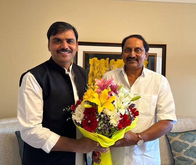 andhra pradesh former CM kisan kumar reddy