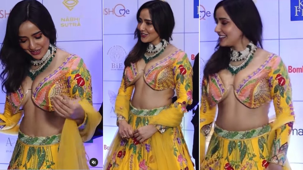 Neha Sharma Wore Revealing dress