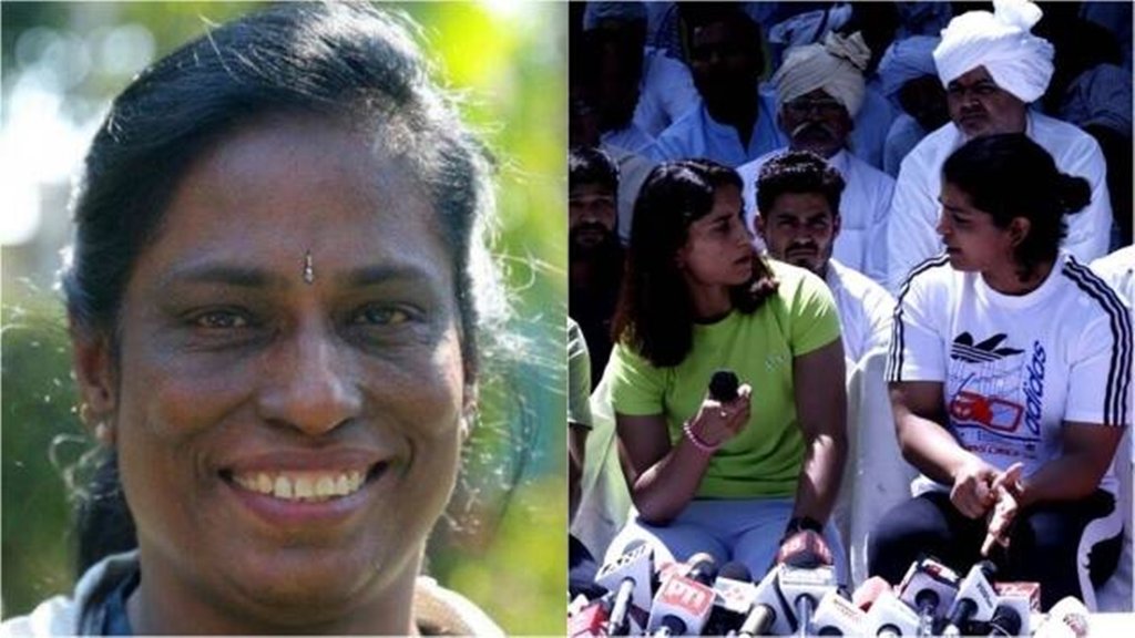 PT Usha| Wrestlers Protest| IOA