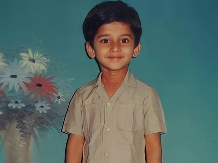 Prabhas childhood photo