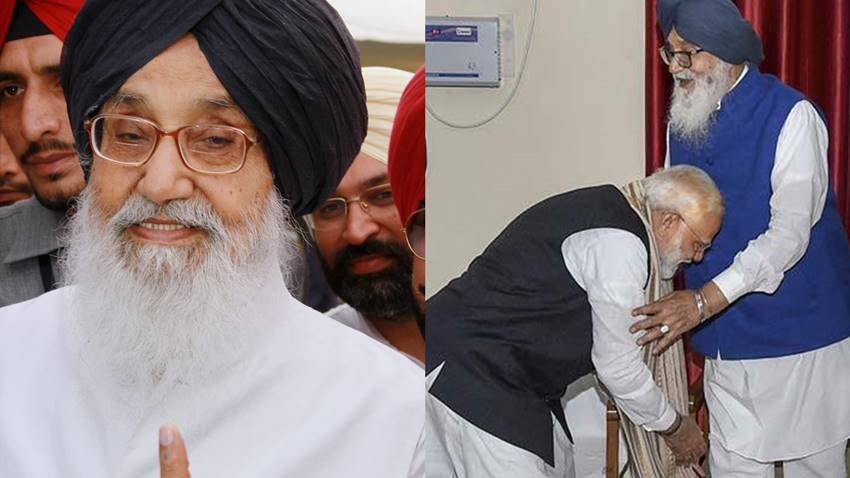Prakash Singh Badal: प्रकाश सिंह बादल का 25 अप्रैल 2023 को निधन हो गया। वह 95 वर्ष के थे। प्रकाश सिंह बाद का नाम पंजाब और देश की राजनीति में बहुत बड़ा स्थान रखता था। बादल ने सरपंच के पद से अपने राजनीतिक जीवन का आगाज करते हुए पांच बार मुख्यमंत्री बनने तक का सफर तय किया। (Photo: PTI)