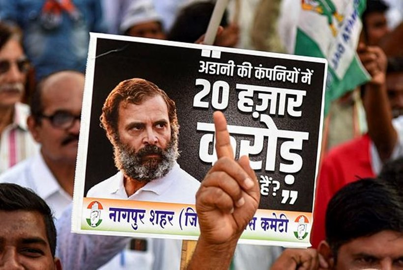 Congress Protest against Modi Government.