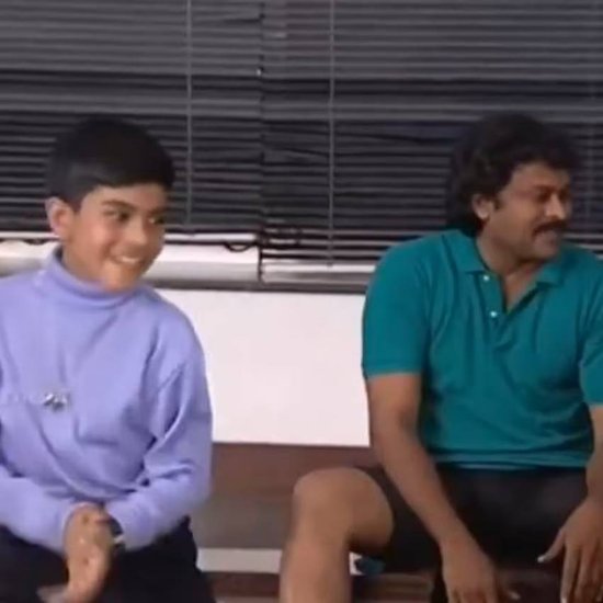Ram Charan childhood photo