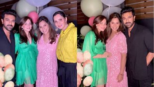 Ram Charan Wife Upasana Konidela Baby Shower Cover