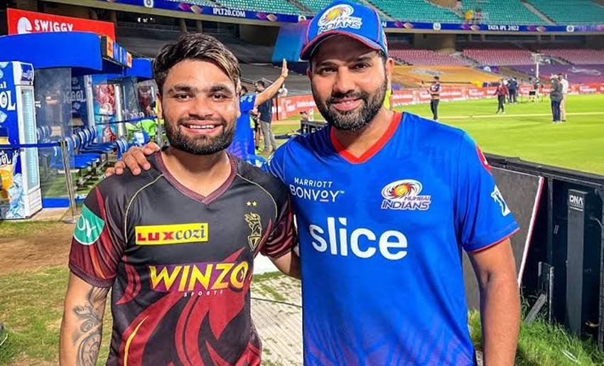 Rinku Singh and rohit Sharma