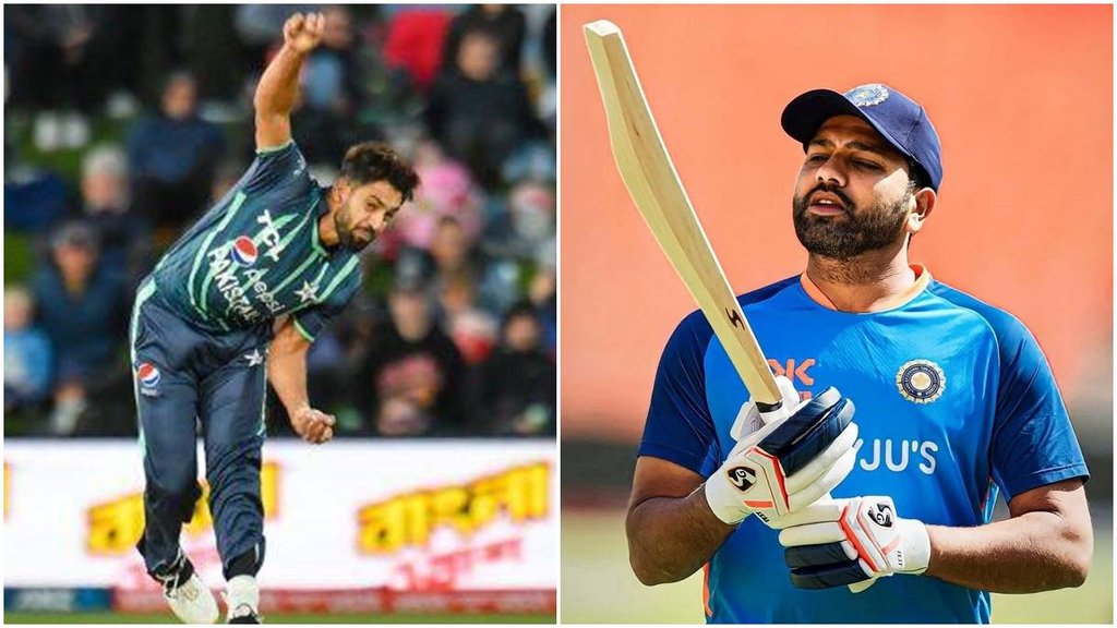 Rohit Sharma | Haris Rauf | Tape ball Cricketer | Professional Cricketer |