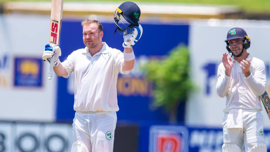 SL vs IRE | Unsold In IPL | Paul Stirling | Curtis Campher | 1st Test Century |