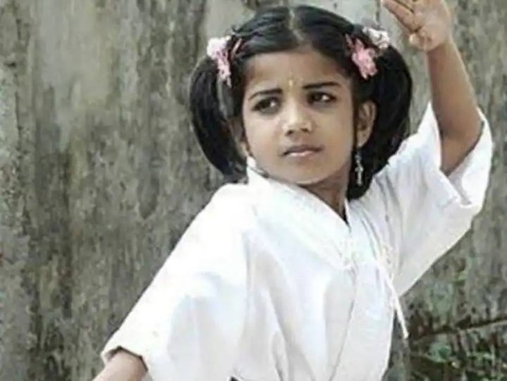 Samantha Ruth Prabhu childhood photo