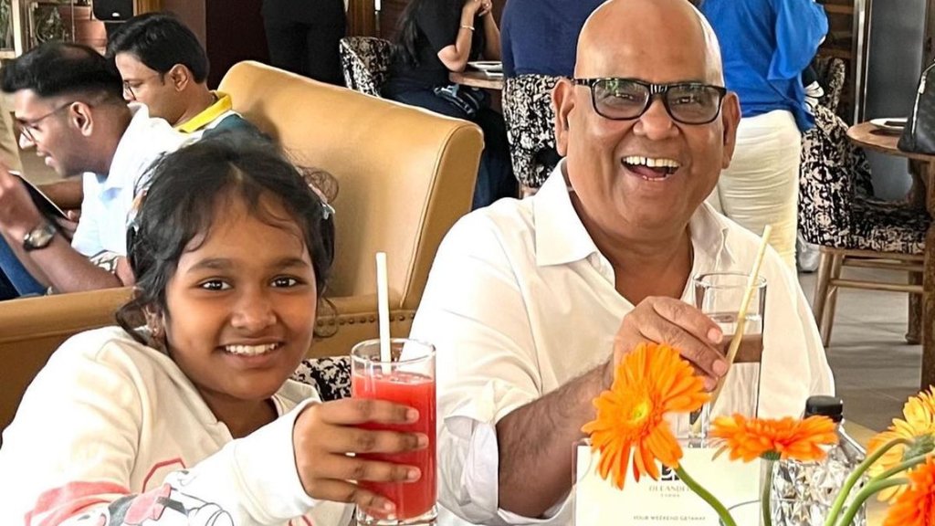 Satish Kaushik Daughter Vanshika Wrote Heartfelt Letter