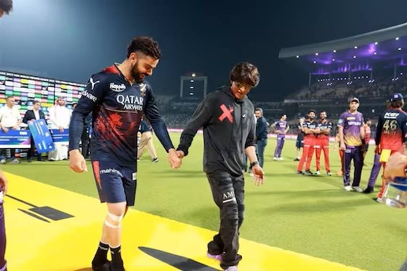 Shahrukh khan and Virat Kohli Dance