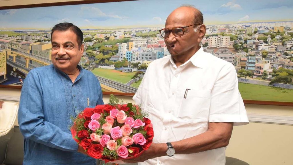NCP chief Sharad Pawar | Union minister Nitin Gadkari | Vidarbha tour