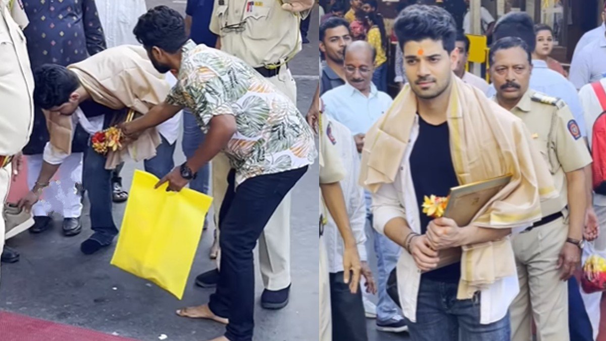 Sooraj Pancholi Trolls for touching goddess Sooraj Pancholi Trolls for touching goddess