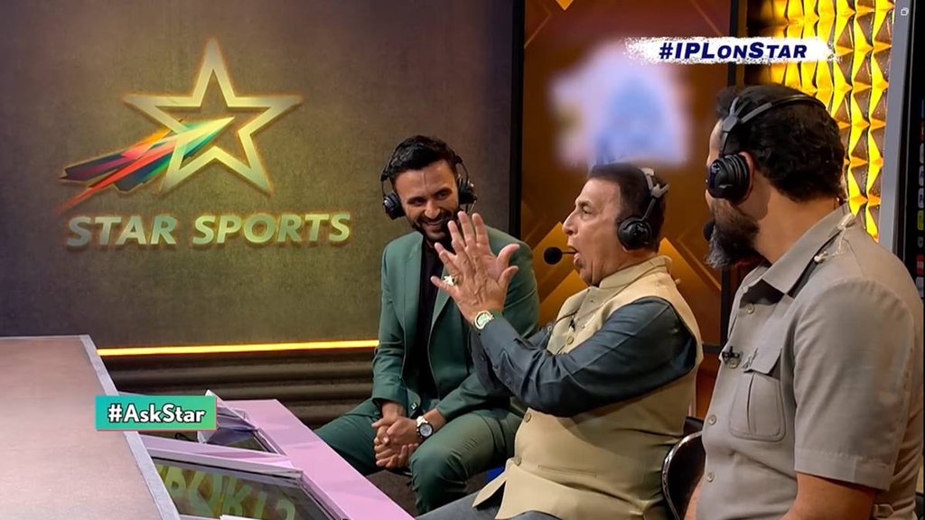 IPL 2023 | Sunil Gavaskar | live commentary | funny incident | Navjot Singh Sidhu | Harsha Bhogle | Star Sports | Twitter |