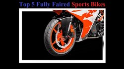 Top 5 Affordable Fully Faired Sports Bikes: टॉप 5 फुल फेयर्ड स्पोर्ट्स बाइक जो जिनमें मिलता है आकर्षक डिजाइन और पावरफुल इंजन