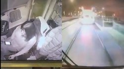 मोबाइल में व्यस्त थी ड्राईवर और ट्रेन का हो गया एक्सीडेंट, देखिए दिल दहला देने वाला वायरल वीडियो