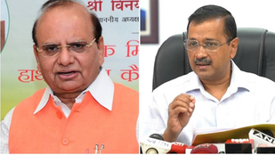 VK SAXENA ARVIND KEJRIWAL
