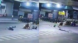बाइक वाले ने घोड़े को मारी जोरदार टक्कर, अटक गईं लोगों की सांसे; देखिए वीडियो