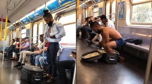 Viral video II NYC Train II Metro