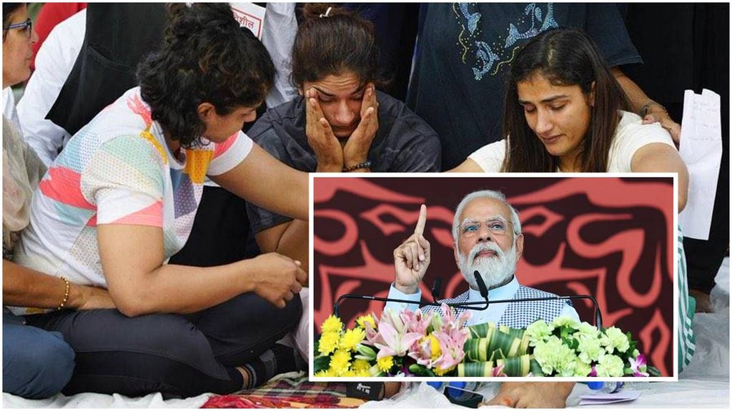 Wrestlers Protest | Wrestler Ask To Prime Minister Narendra Modi | Why You Not listening Us | Wrestlers Protest on Jantar Mantar | Bajrang Punia | Vinesh Phogat | Sangeeta Phogat | Sakshi Malik |