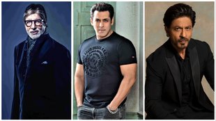 Amitabh Bachchan. Salman khan, Shahrukh khan