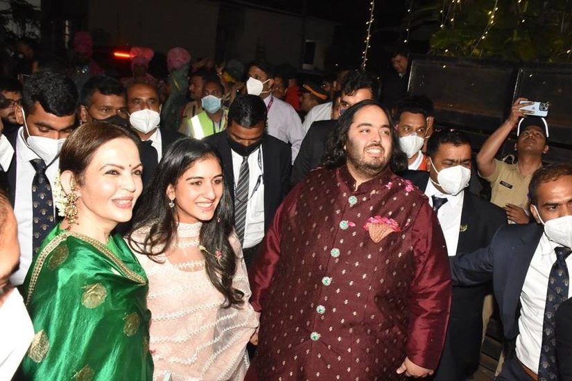 anant ambani fitness
