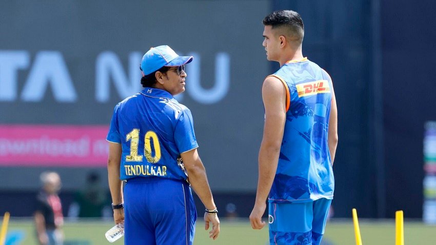 arjun tendulkar bowling