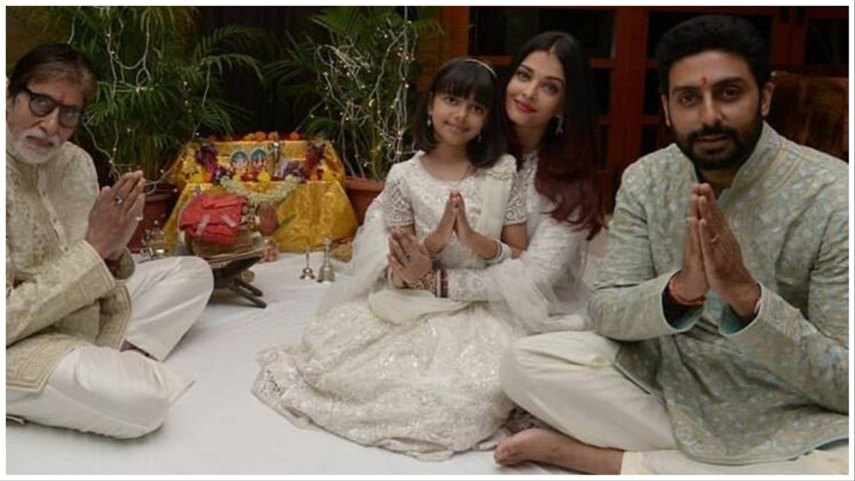 Aradhya Bachchan, Amitabh Bachchan, Aishwarya rai