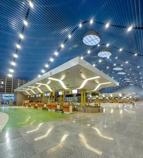 chennai airport new terminal Narendra Modi