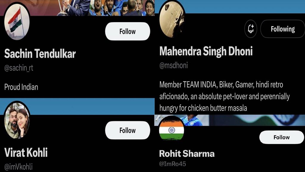 Twitter remove cricketers blue tick