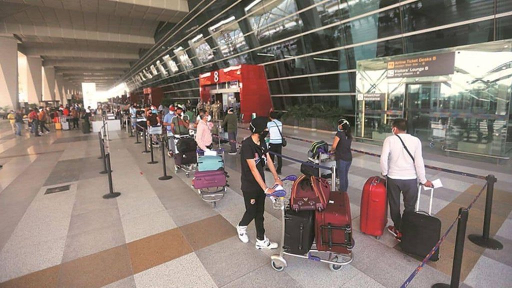 delhi airport| emergency|