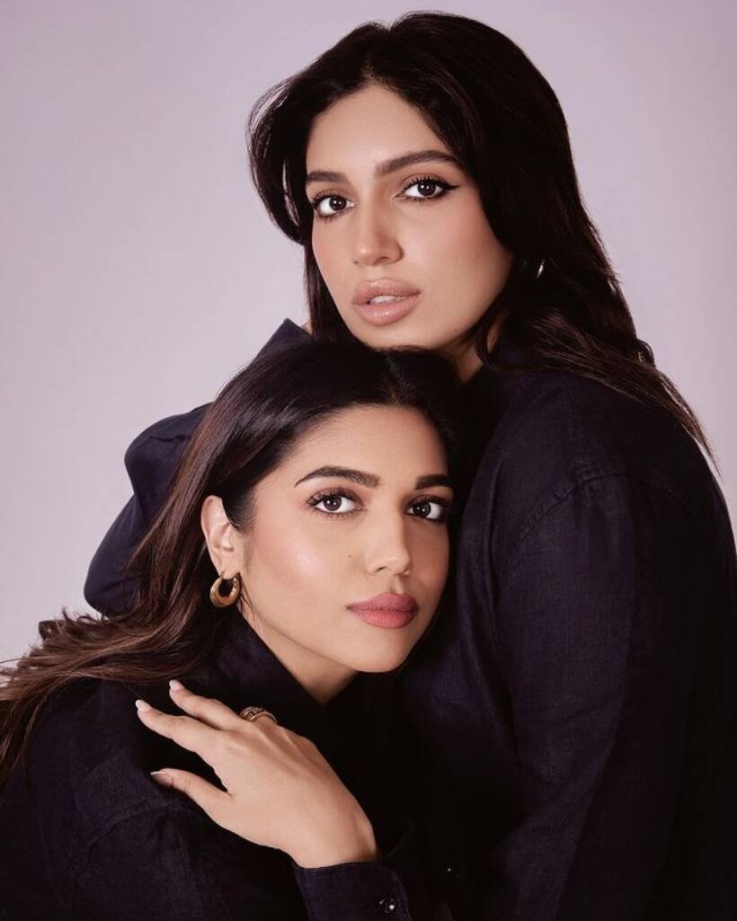 Bhumi Pednekar and sister Samiksha Pednekar