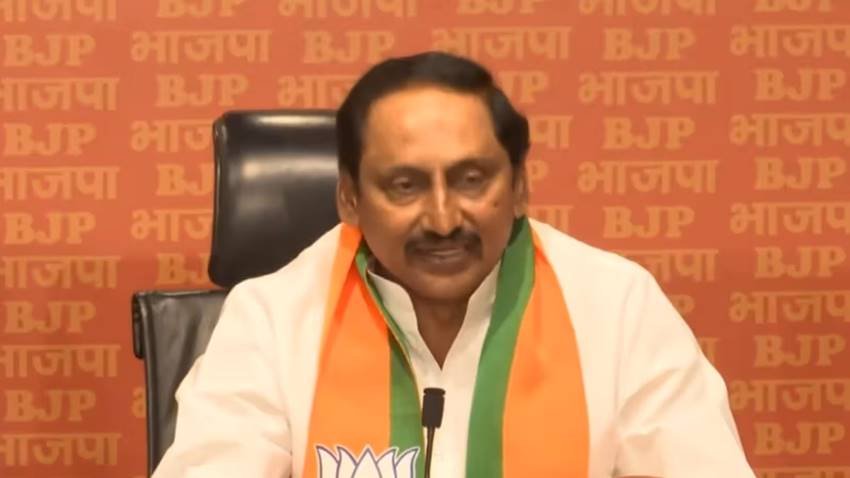 Kiran Kumar Reddy Joins BJP