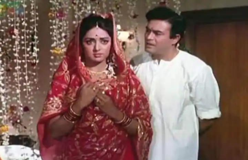 Sanjeev Kumar and Hema Malini