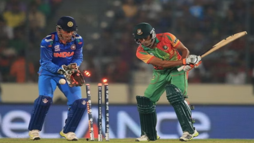 Dhoni Stumping
