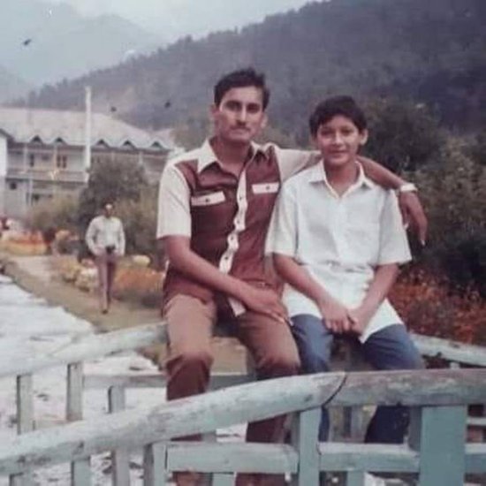 Mahesh Babu childhood photo