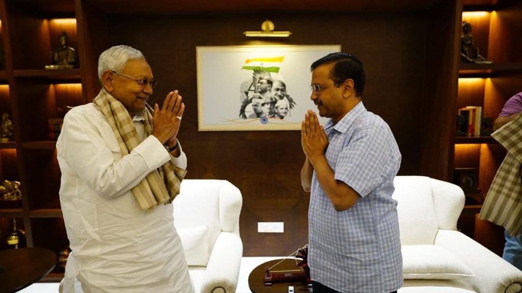 nitish kumar | arvind kejriwal|