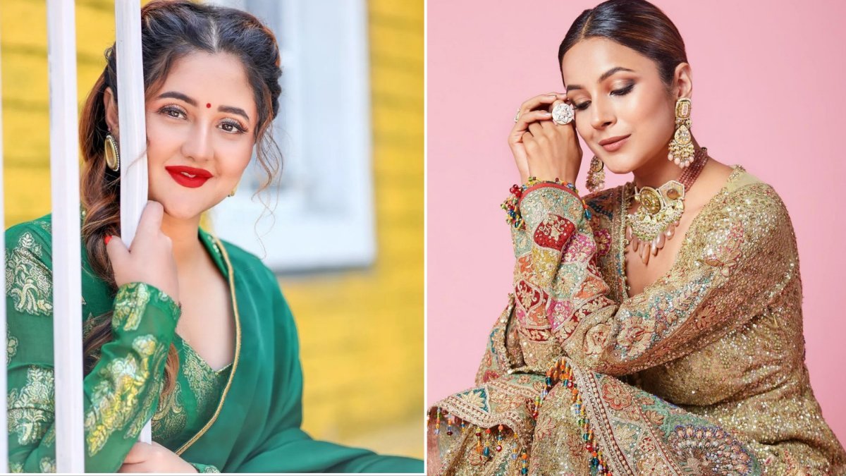 rashmi desai| shehnaaz gill rashmi desai| shehnaaz gill