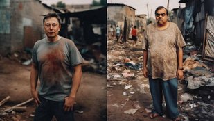 how world wealthiest would look if they were poor