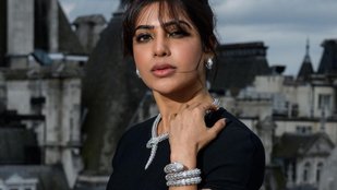 Samantha Ruth Prabhu Wears Diamond Bulgari Serpent Bracelet And Necklace