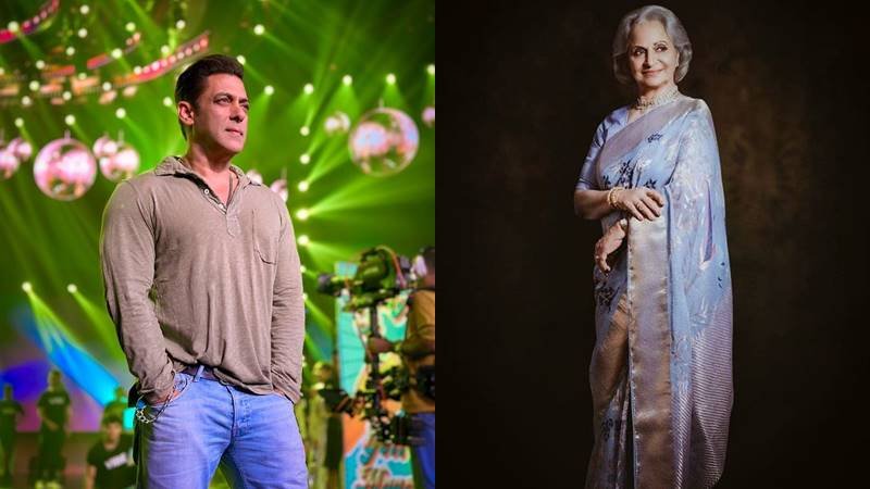 Salman Khan, Waheeda Rehman