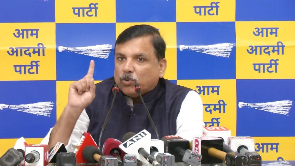 AAP MP II Sanjay Singh II Arvind Kejriwal