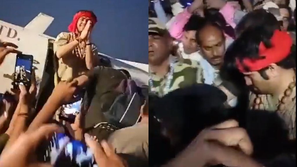 Acharya Dhirendra Shastri II Viral Video II Patna Airport