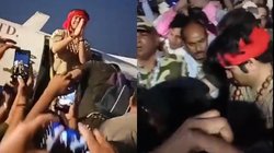 धीरेंद्र शास्त्री को विदाई देने एयरपोर्ट के रनवे तक पहुंच गए भक्त, वायरल वीडियो देख भड़क गये लोग