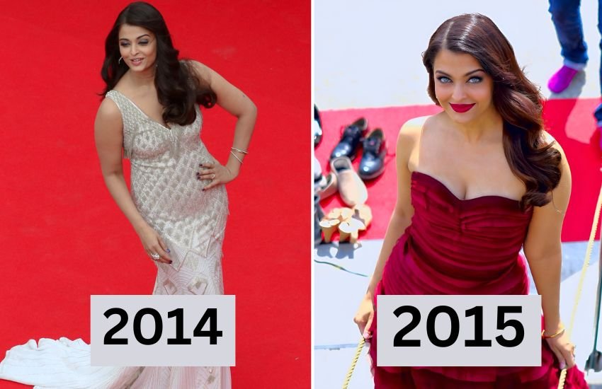 Aishwarya Rai Bachchan 21 years in Cannes