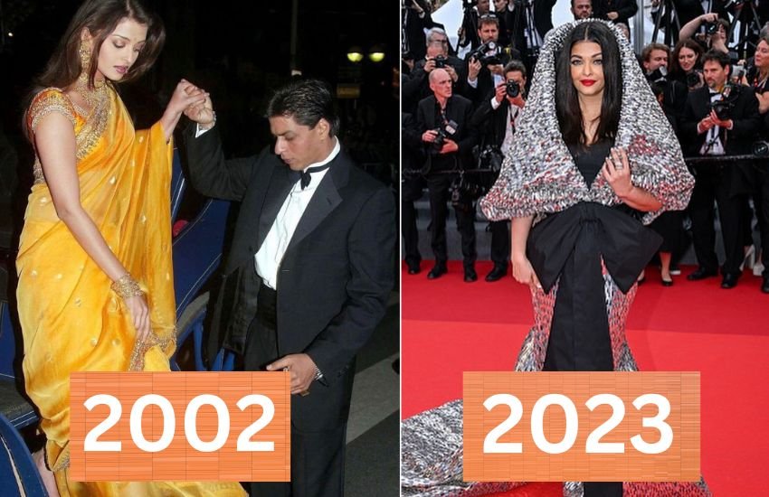 Aishwarya Rai Bachchan 21 years in Cannes