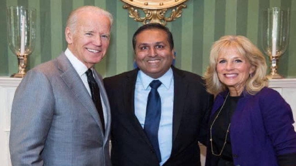 Ajay Jain Bhutoria, Joe biden