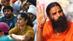 Wrestlers Protest: पतंजलि के बाद अब धरने को लेकर बृजभूषण सिंह से भिड़े रामदेव, कहा- उसे तो सलाखों के पीछे होना चाहिए