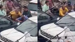 बीच सड़क युवक को पीटने लगे बीजेपी के कैबिनेट मंत्री, वीडियो देख भड़का लोगों का गुस्सा