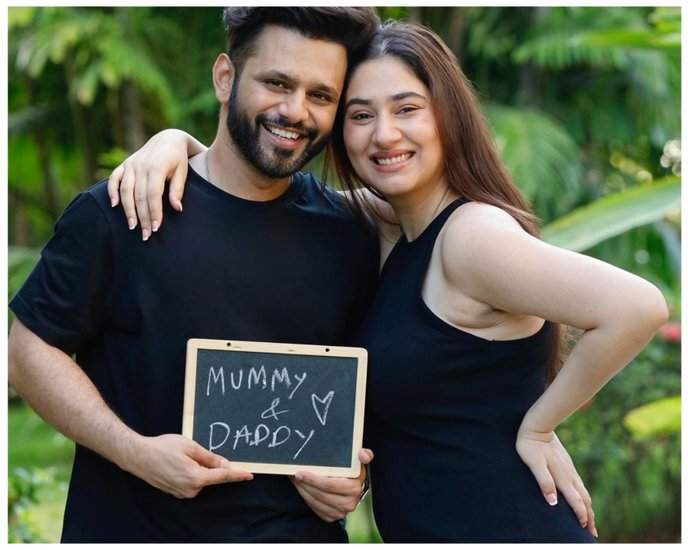 Disha Parmar and Rahul Vaidya